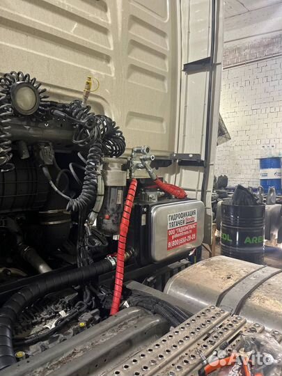 Установка гидравлики на тягачи. Гидрофикация