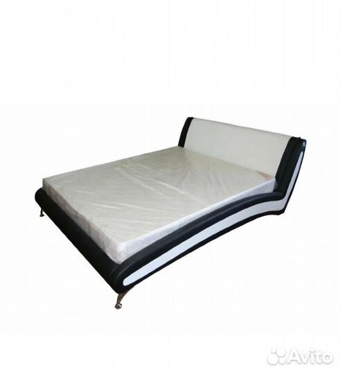Кровать двухспальная с матрасом 180 200 бу