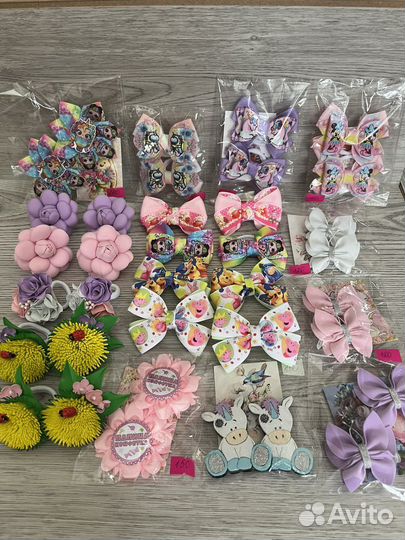 Заколки резинки ручная работа