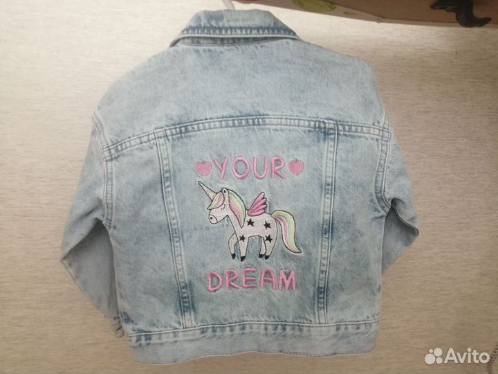 Джинсовка куртка для девочки