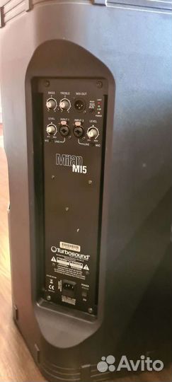 Колонки активные Turbosound, subwoofer