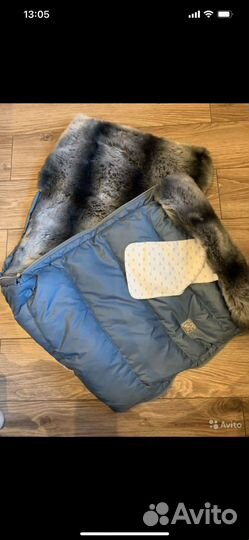 Конверт одеяло на выписку зимний