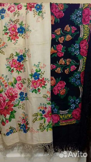 Платки шерстяные 1,5м,70см