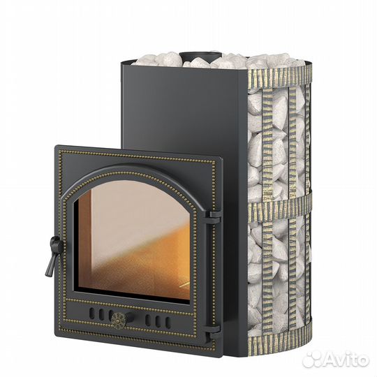 Дровяная печь везувий Скиф Ковка 22 (205)