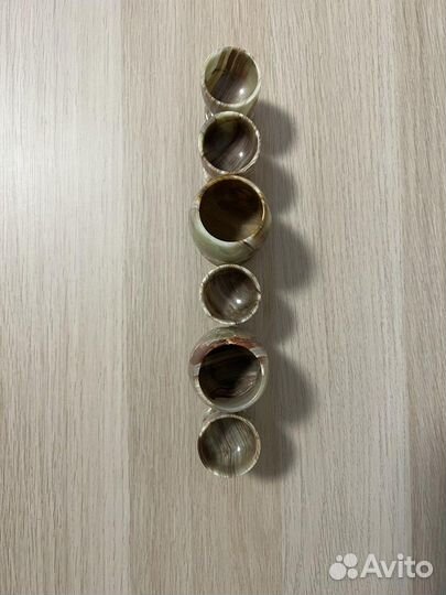 Рюмки из натурального камня