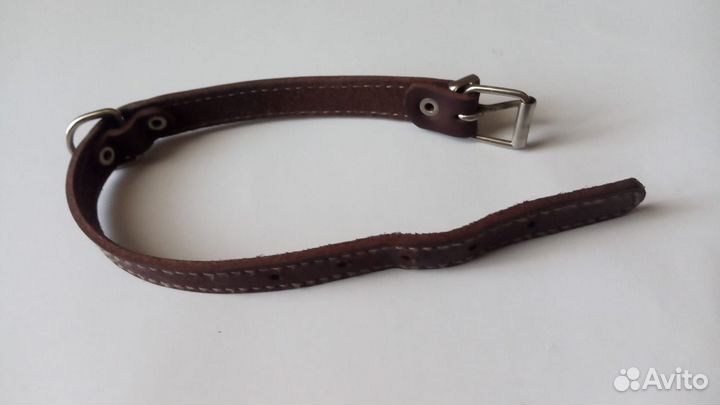 Ошейник кожаный 36см