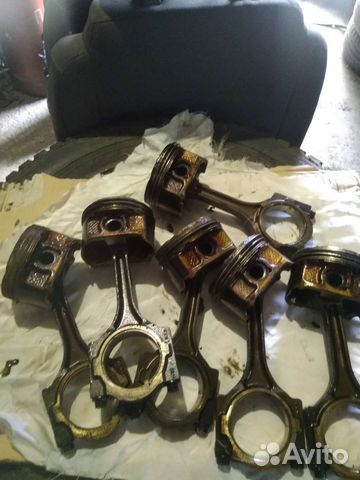 Поршень с шатуном Chevrolet captiva 3.2