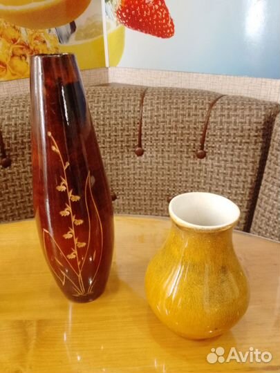 Вазы для интерьера и цветов СССР