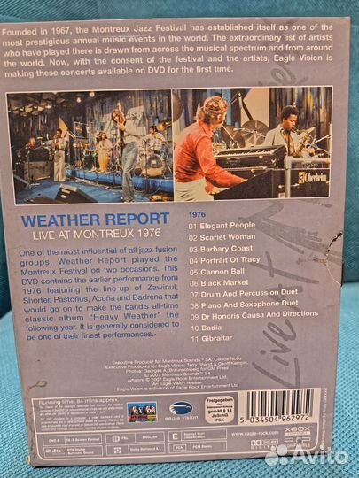 Weather report, Live AT Montreux, 1976