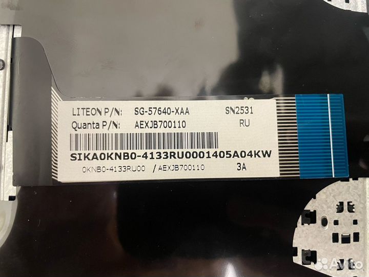 Топкейс с клавиатурой и тачпадом X451 X451CA X451M