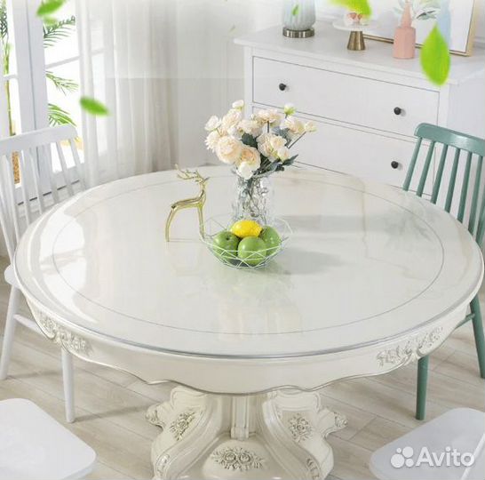 Силиконовая скатерть жидкое стекло на стол