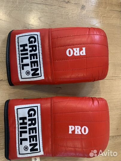 Боксерские перчатки снарядные Green Hill PRO