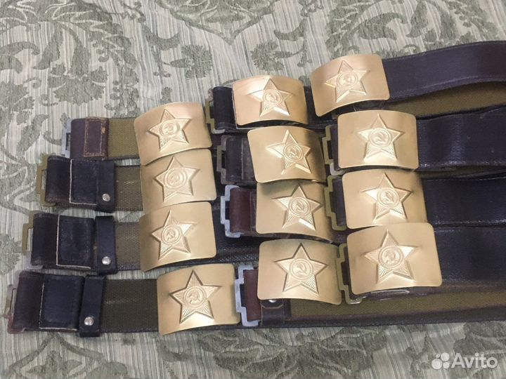 Ремени новые полевые.Год изготовления 74г-93г