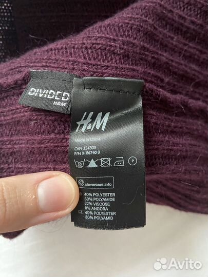 Снуд H&M и шарф