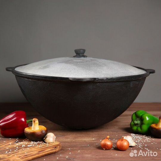 Казан чугунный