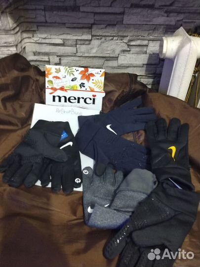 Перчатки Nike drill & hyperwarm