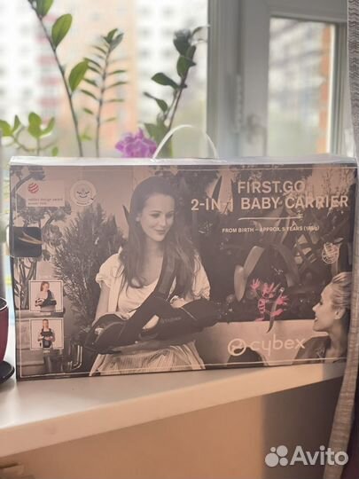 Cybex first go, слинг, переноска, эргорюкзак