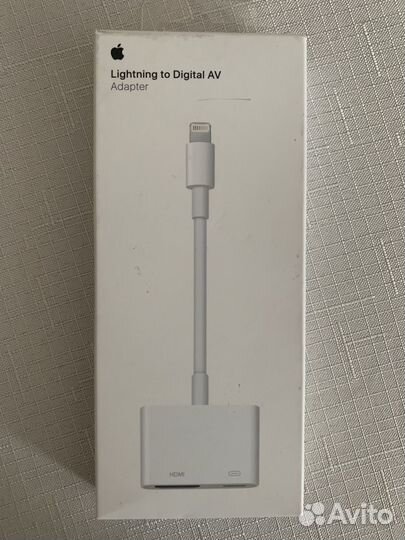 Переходник lightning hdmi Apple оригинал
