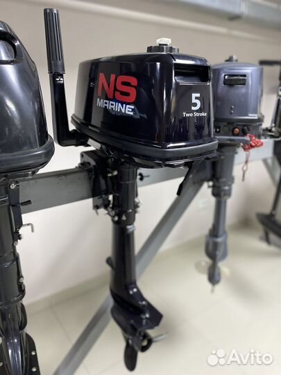 Лодочный мотор NS Marine (Ниссан Марин) 5 л.с. Б/У