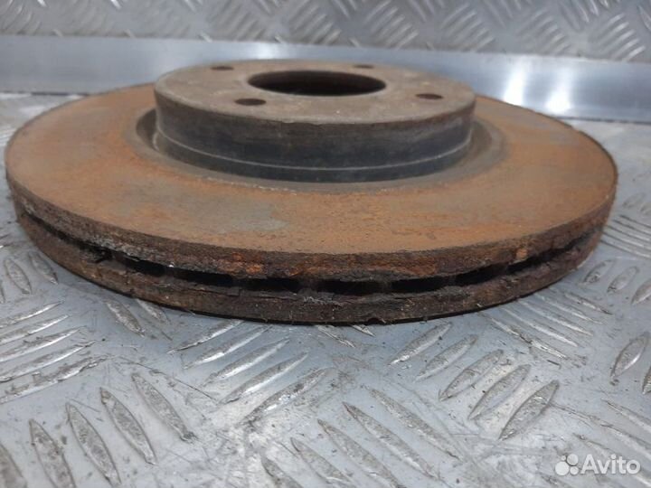 Диск тормозной передний Nissan Tiida C11 HR16 2008