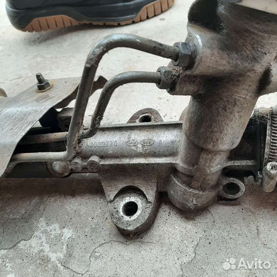 Рулевая рейка hyundai solaris 1 kia rio