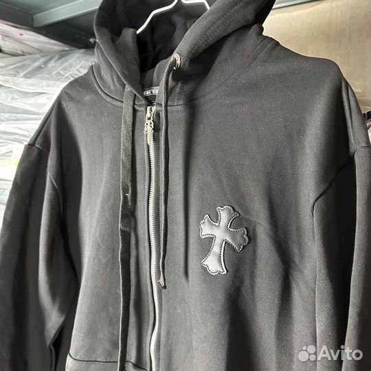 Chrome hearts зип худи