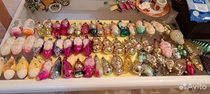 Елочные игрушки СССР