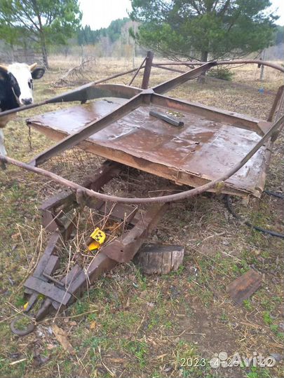 Телега одноосная