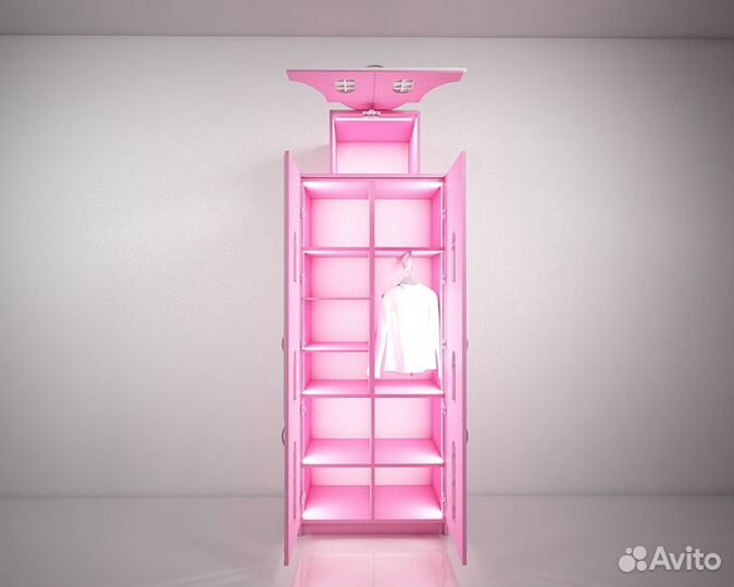 Шкаф домик в детскую голландский. Дом Версаль Ю-20