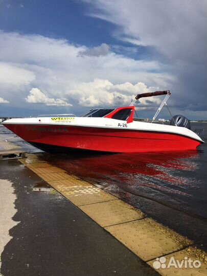 Прогулки на катере катание водное такси