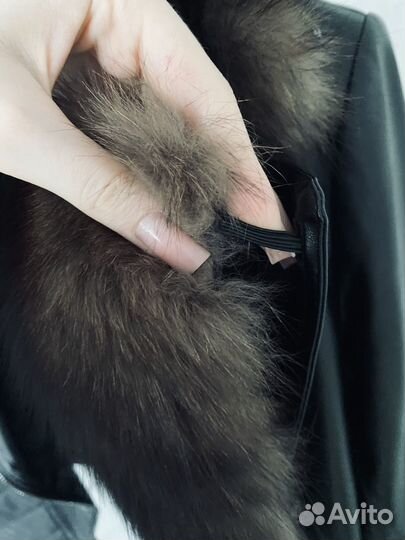 Куртка кожаная женская