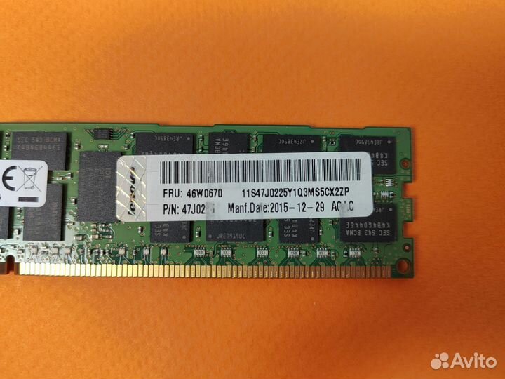 DDR3 16GB 1866 MHz 14900R micron ECC REG Серверная