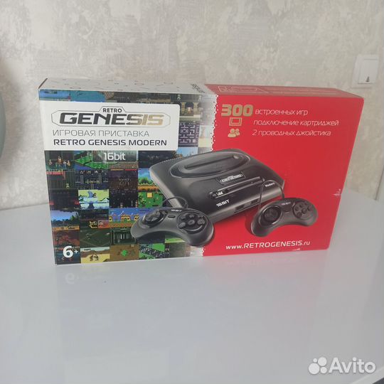 Игровая приставка Retro Genesis Modern + 300 игр