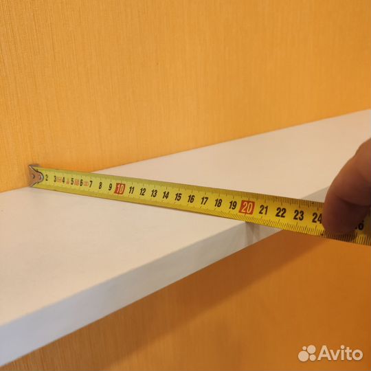 Полка настенная IKEA белая