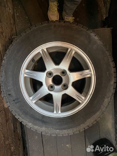 Колеса в сборе r14 зимние 4 100