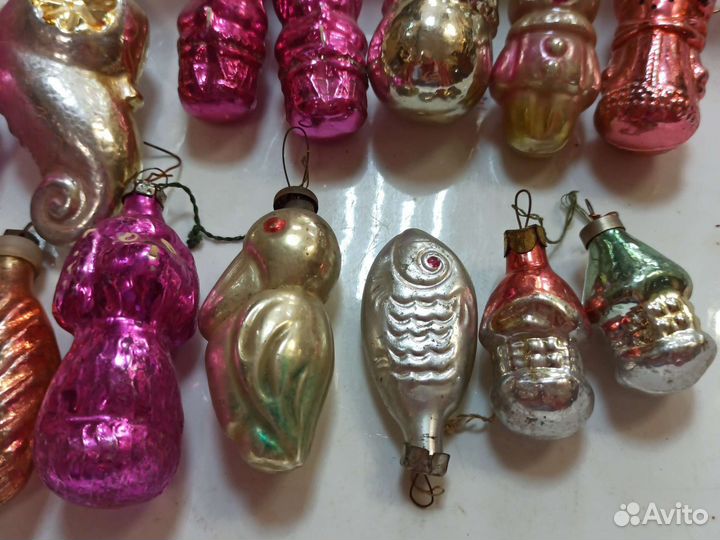 Елочные игрушки СССР