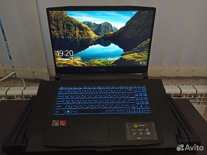 Игровой Ноутбук MSI Alpha 15