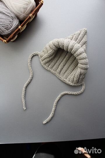 Шапка детская гном весна-лето