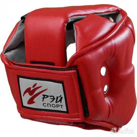 Тренировочный шлем Мехико-1, иск.кожа/ иск.замша