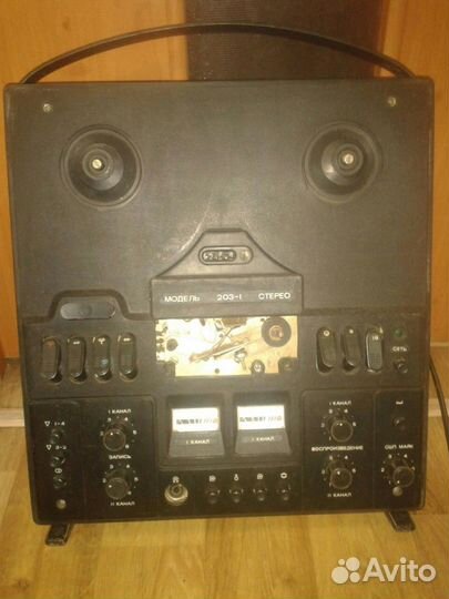Магнитофон катушечный нота 203-1