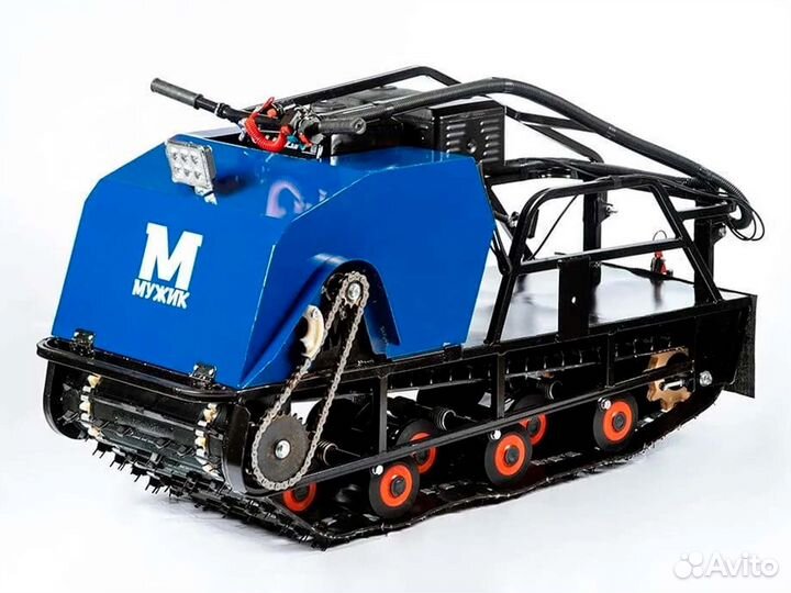 Мотобуксировщик Мужик М500 мини 9 л.с