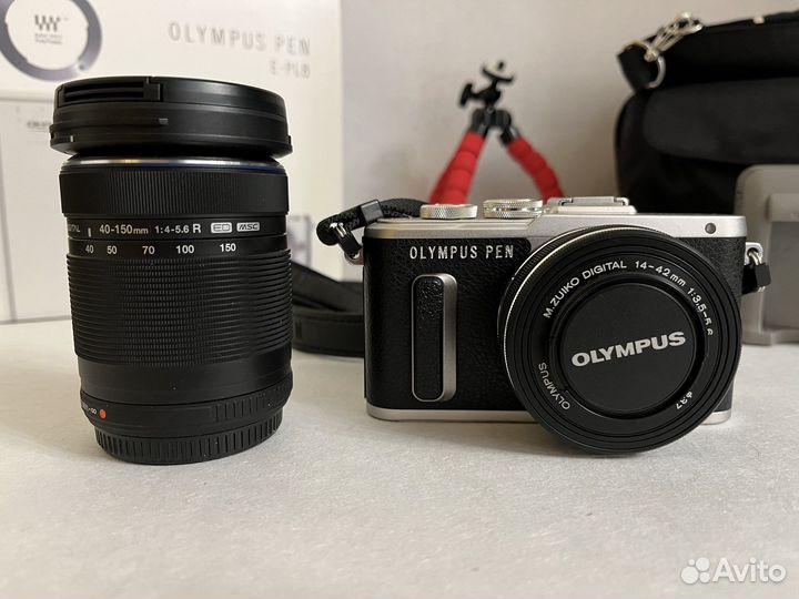 Olympus pen e pl8 + 2 объектива (идал)