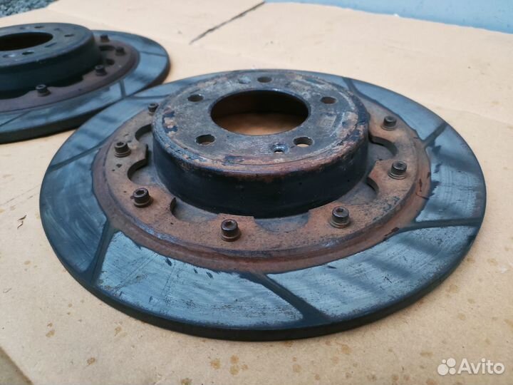 Составные тормозные диски задние 340х8мм 5х114