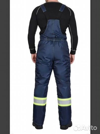 Спецодежда полукомбинезон зимний 46 размер