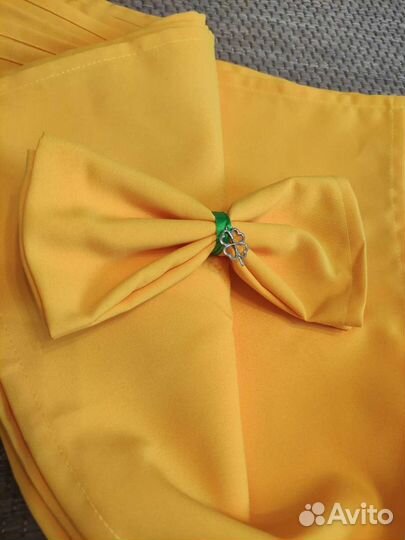 Салфетки сервировочные жёлтые для праздника