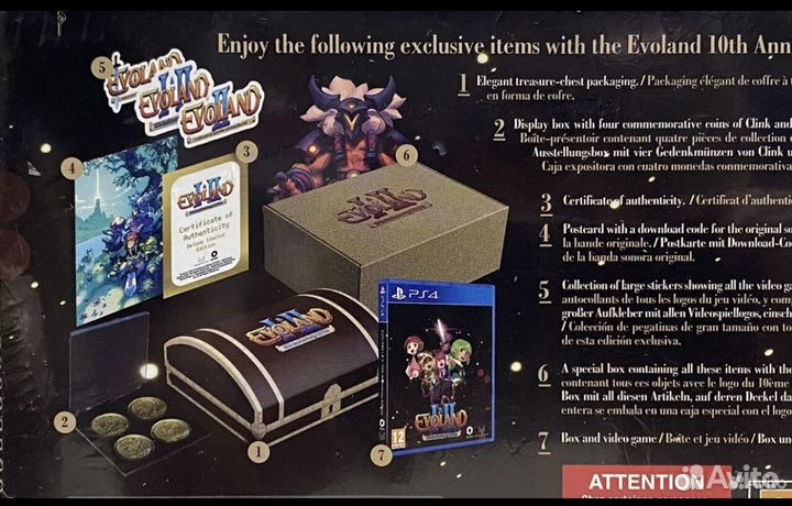 Evoland 10Th Anniversary Edition Sony PS4 Новый