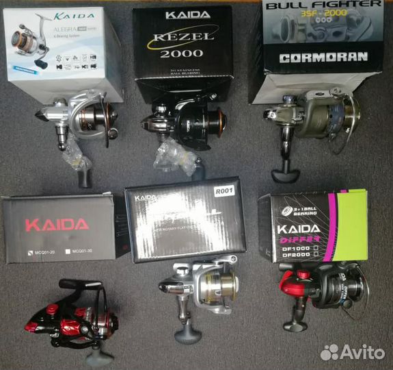 Катушка рыболовная безынерционная