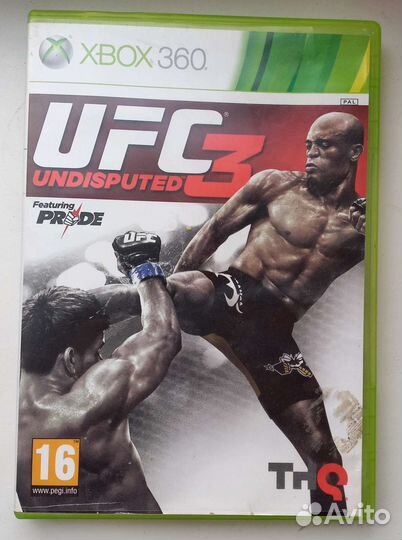Игра ufc 3 для xbox 360