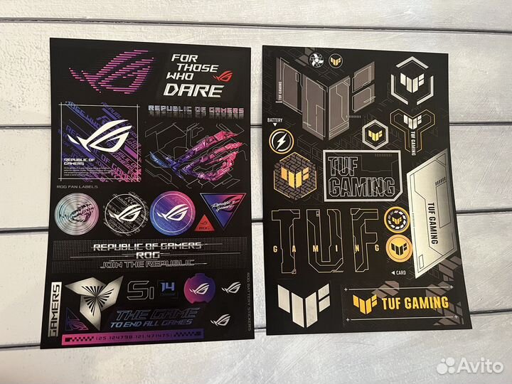 Наклейки Asus