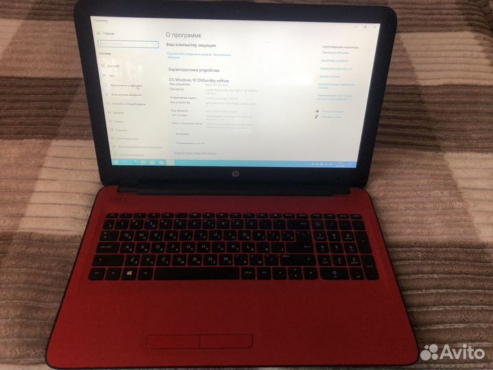Ноутбук hp